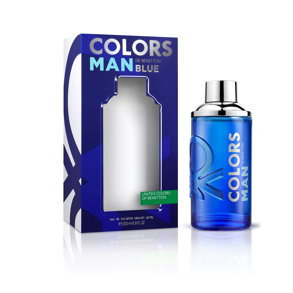Colors Man Blue Benetton Edt 200 Ml Hombre