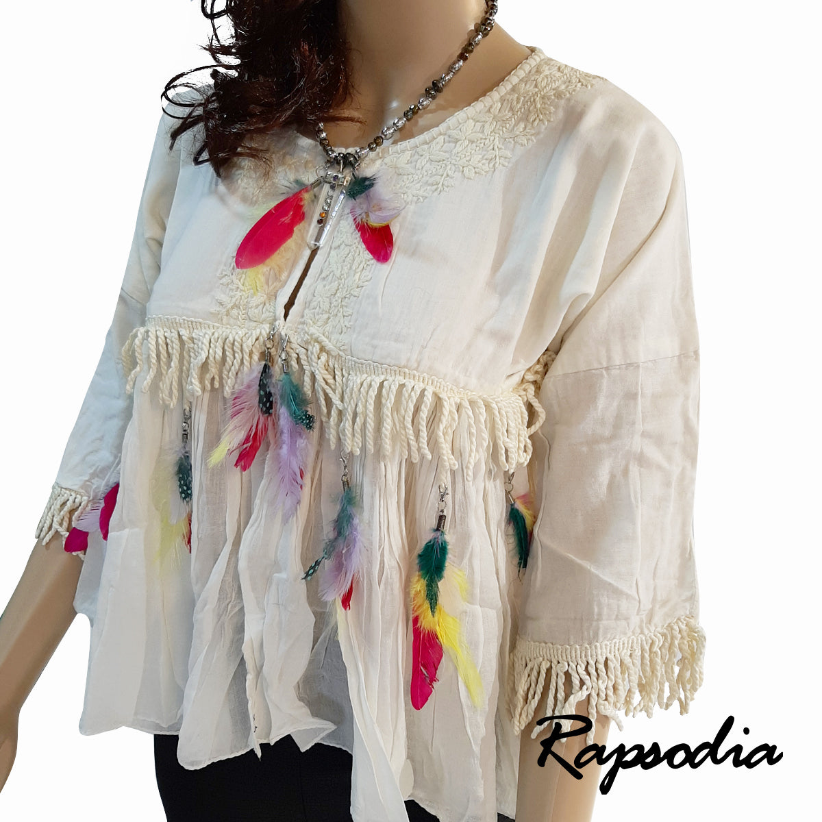 Blusa Rapsodia Groom Kasumi Blanco