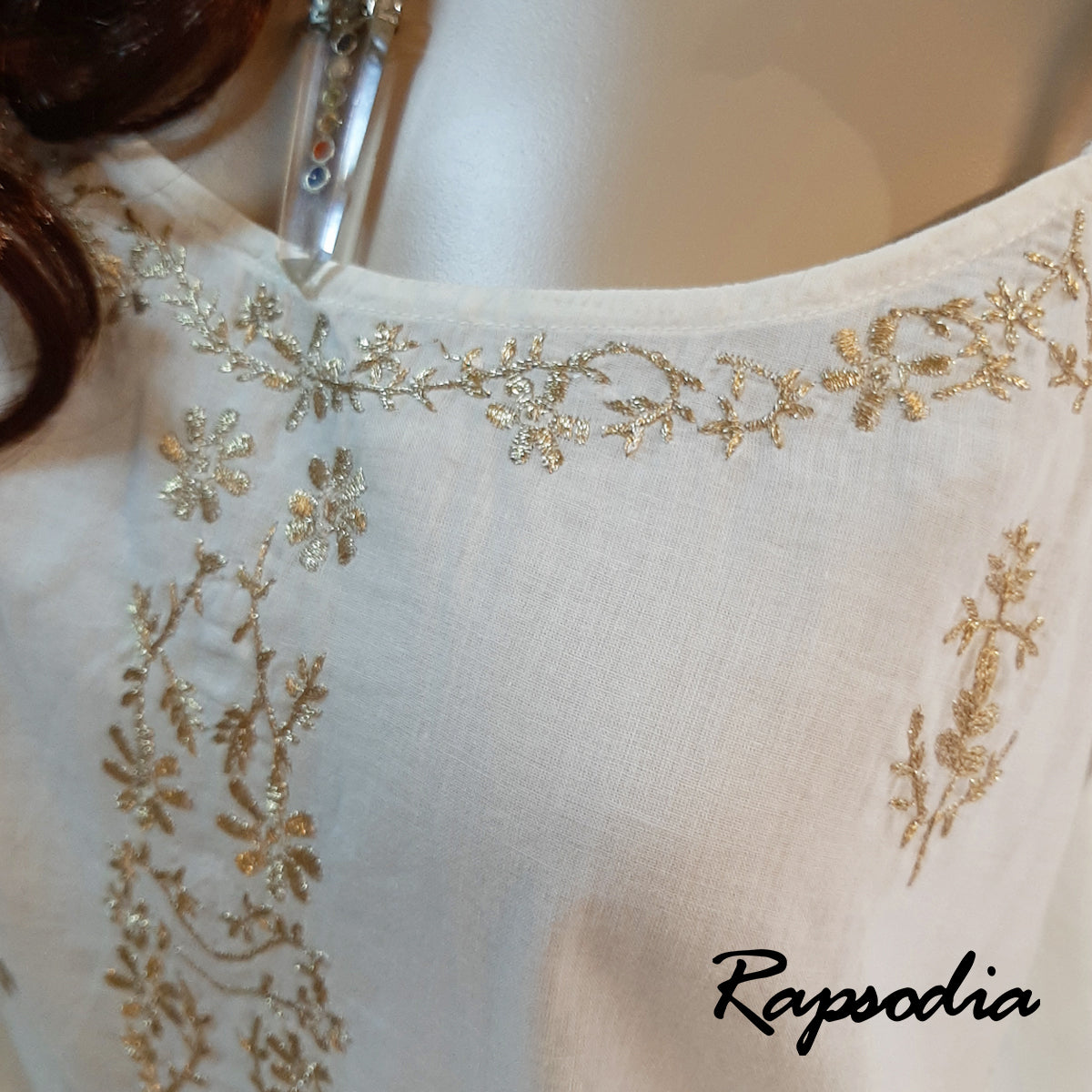 Blusa Rapsodia Top Moss Agata Crudo