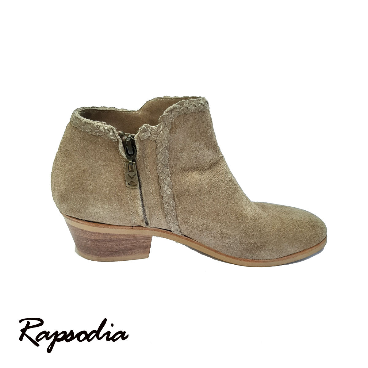 BOTAS RAPSODIA JENGIBRE DESCARNE BEIGE (GAMUSA)