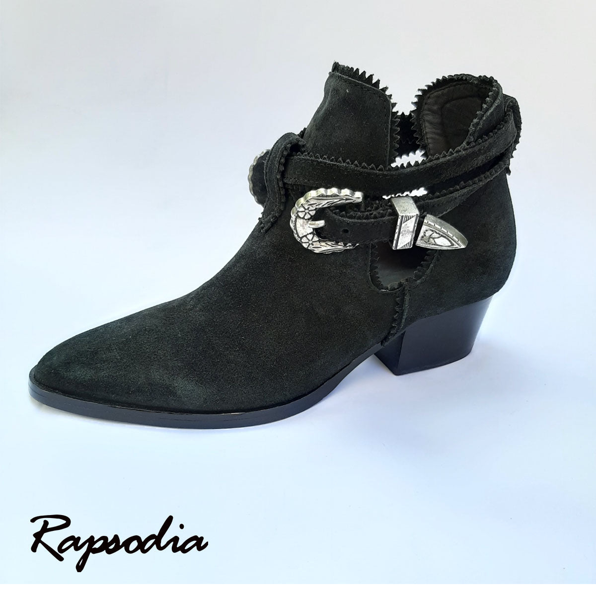 BOTAS RAPSODIA LAURENCE DESCARNE NEGRO