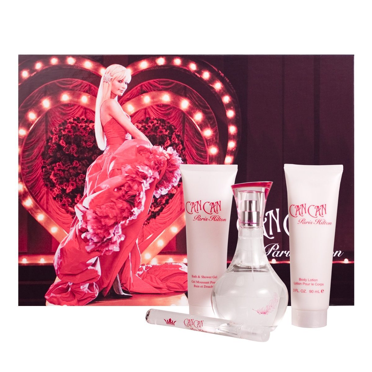 Estuche Can Can Edp 100ml+90ml B/L+90ml S/G+10ML Mujer