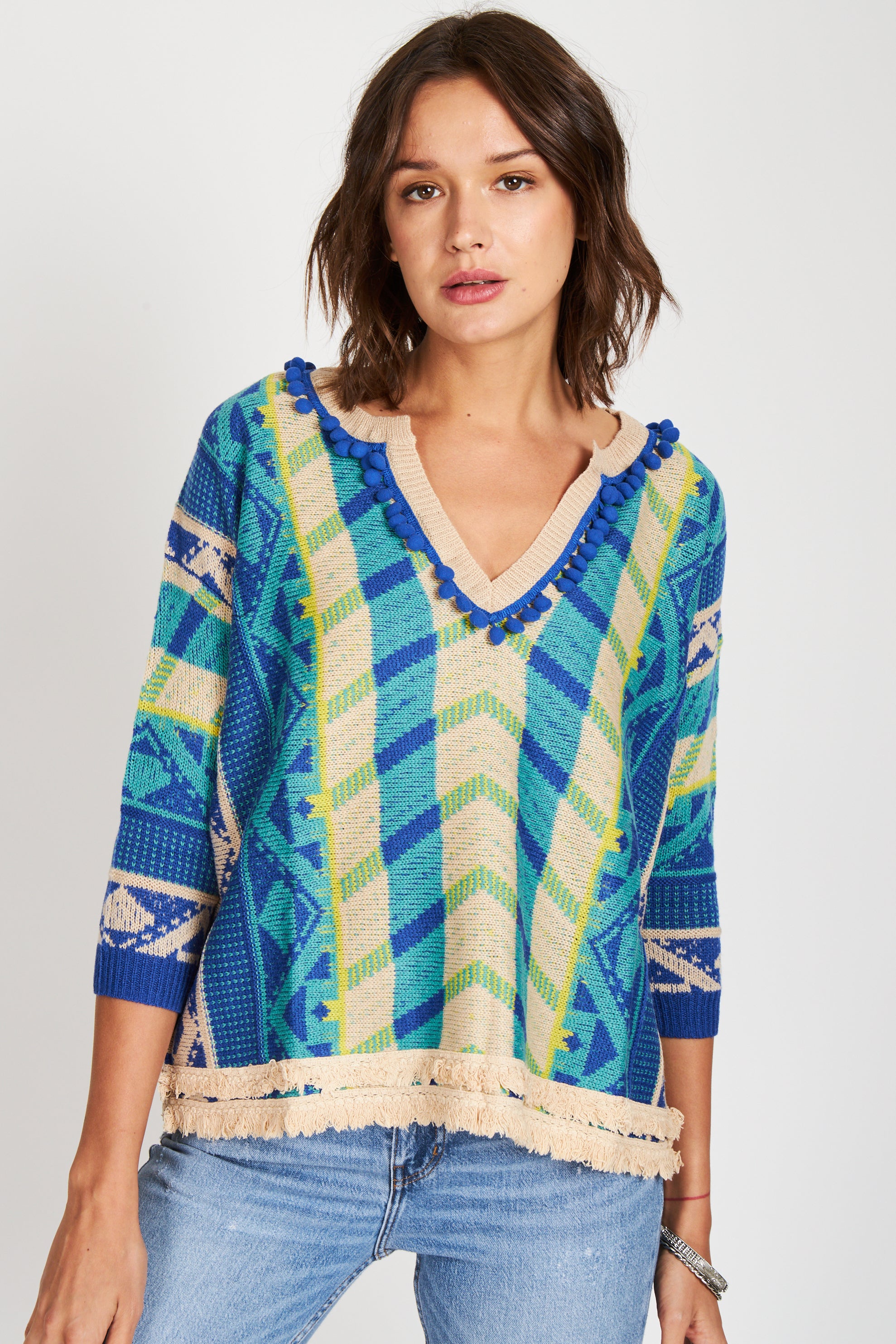 Sweater Rapsodia Enriqueta Azul