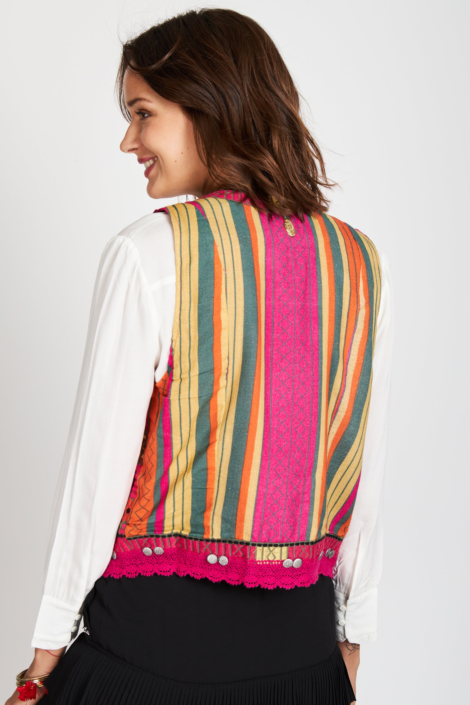 Chaleco Rapsodia Simha Nash Crudo