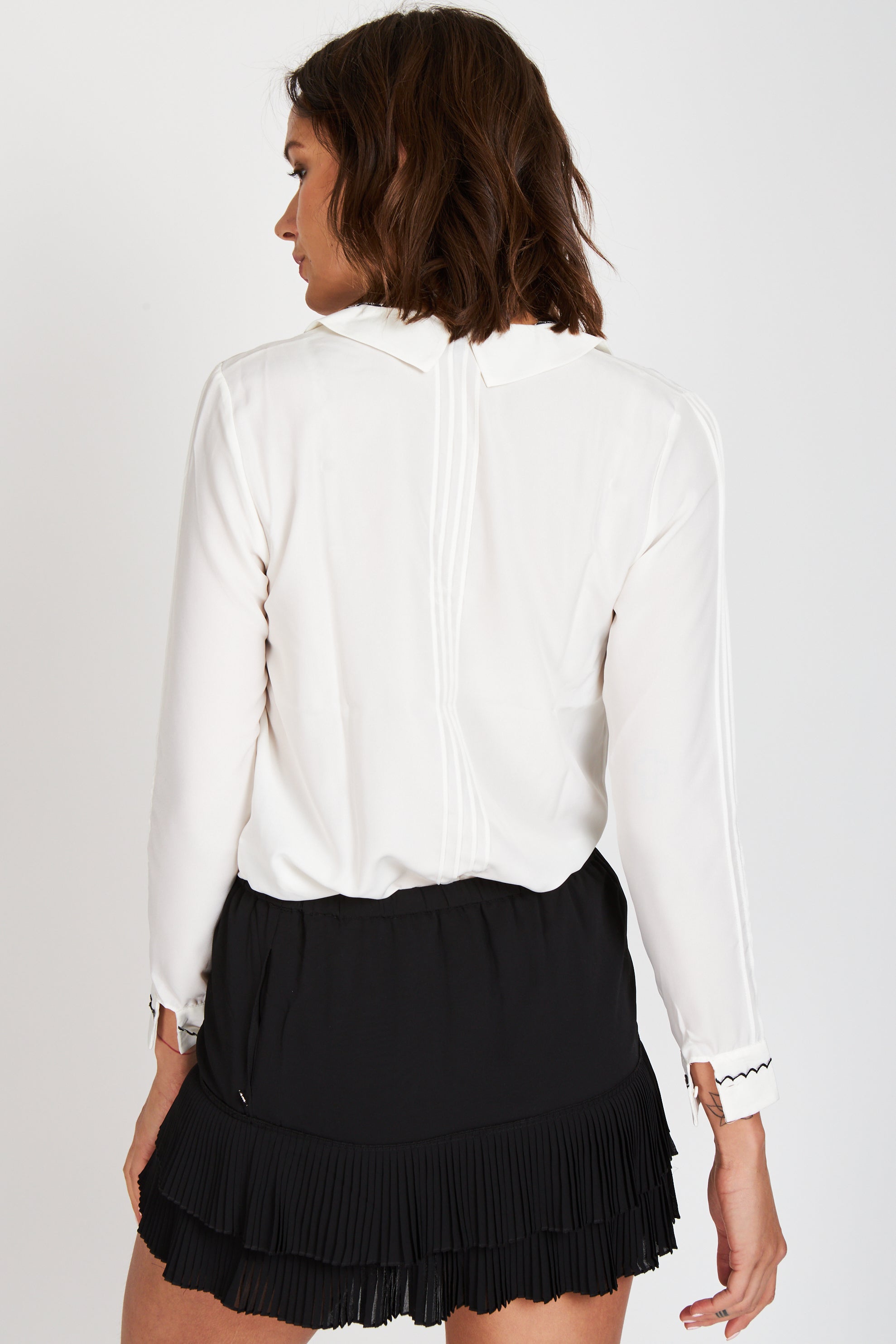 Blusa Rapsodia Pencil Blanco