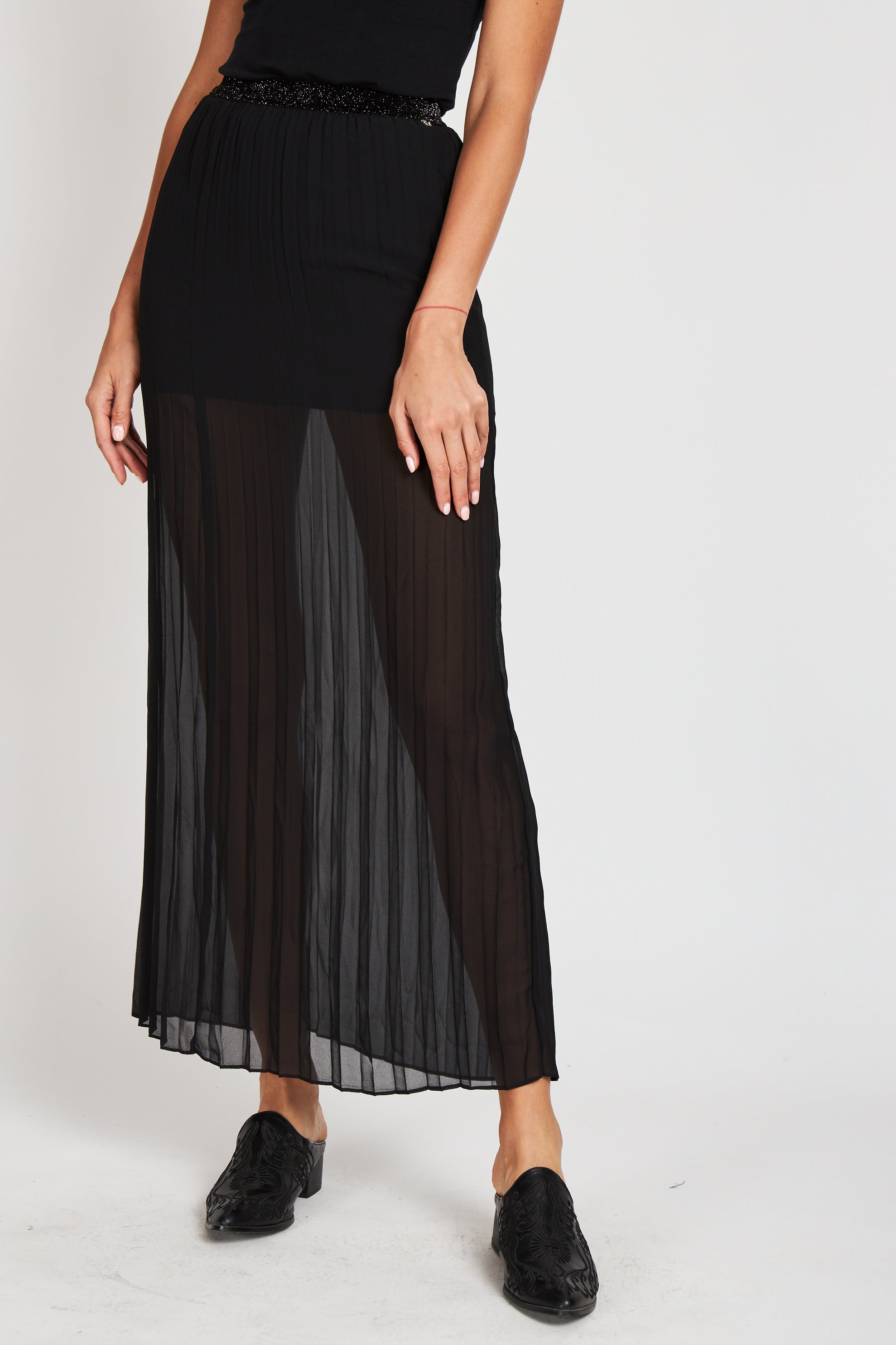 Falda Rapsodia Gema Negro