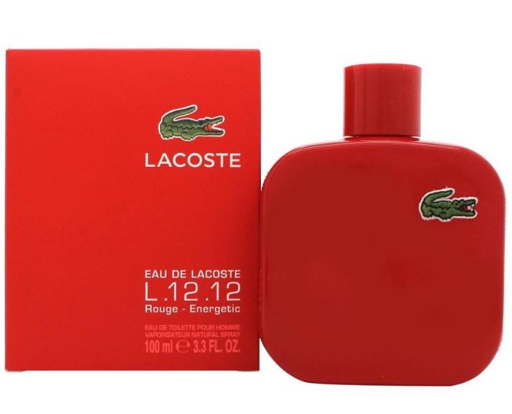 Eau de Lacoste L.12.12 Rouge - Energetic 100ML EDT Hombre