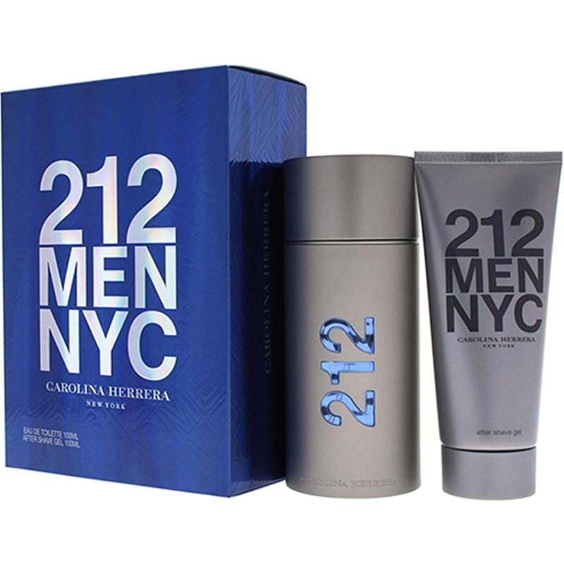 212 Nyc Men Estuche 100ml+100ml A/S Hombre Carolina Herrera