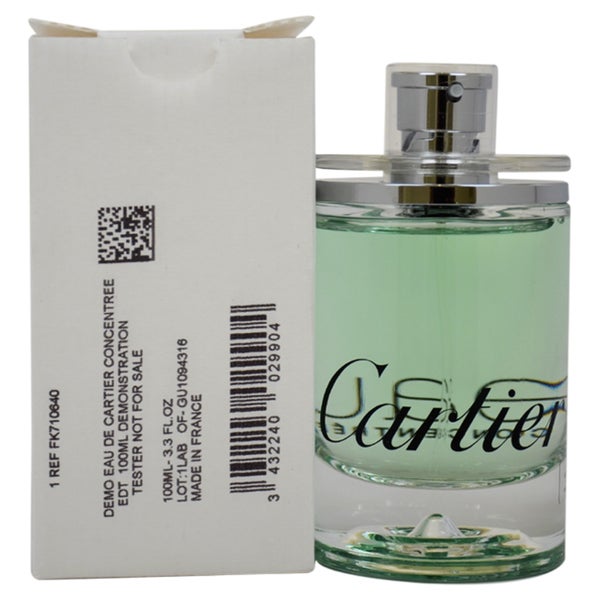 Eau De Cartier Tester EDT Unisex 100ML