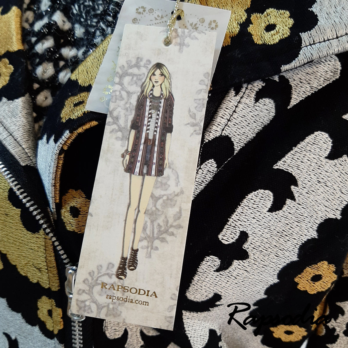 Chaqueta Rapsodia Aleksei Suzani Negro