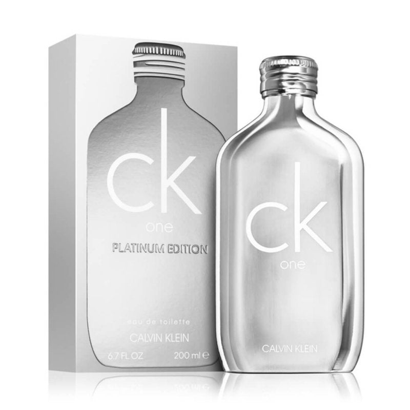 Ck One Platinum Edition Calvin Klein Edt 200 ml Unisex