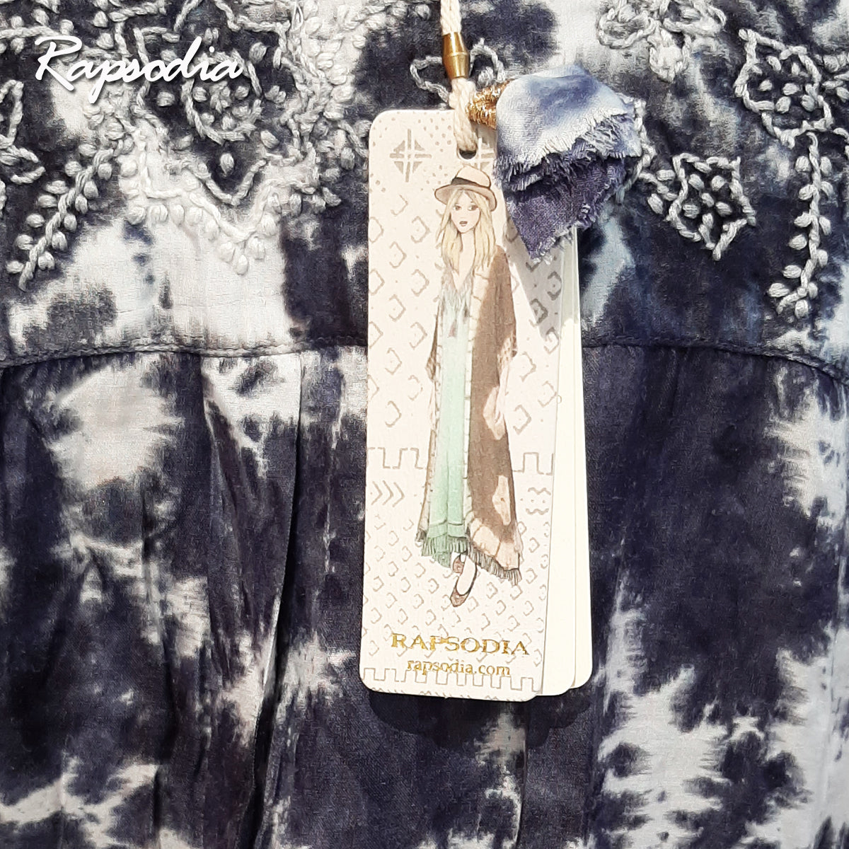 Blusa Rapsodia Roonie Haruka Azul
