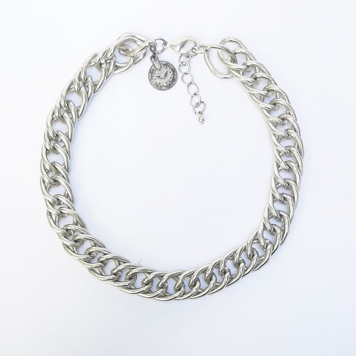 Collar Corto Rapsodia Cadeneta Plateado