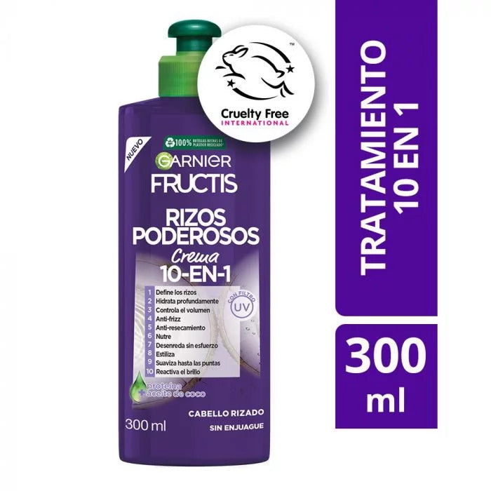 Crema 10en1 Rizos Poderosos 300ml