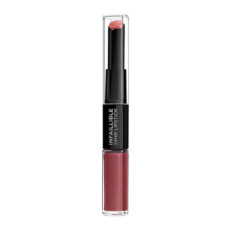 L'Oreal Paris Infallible 24Hr 2-Step Lipstick 507 Relentless Rouge