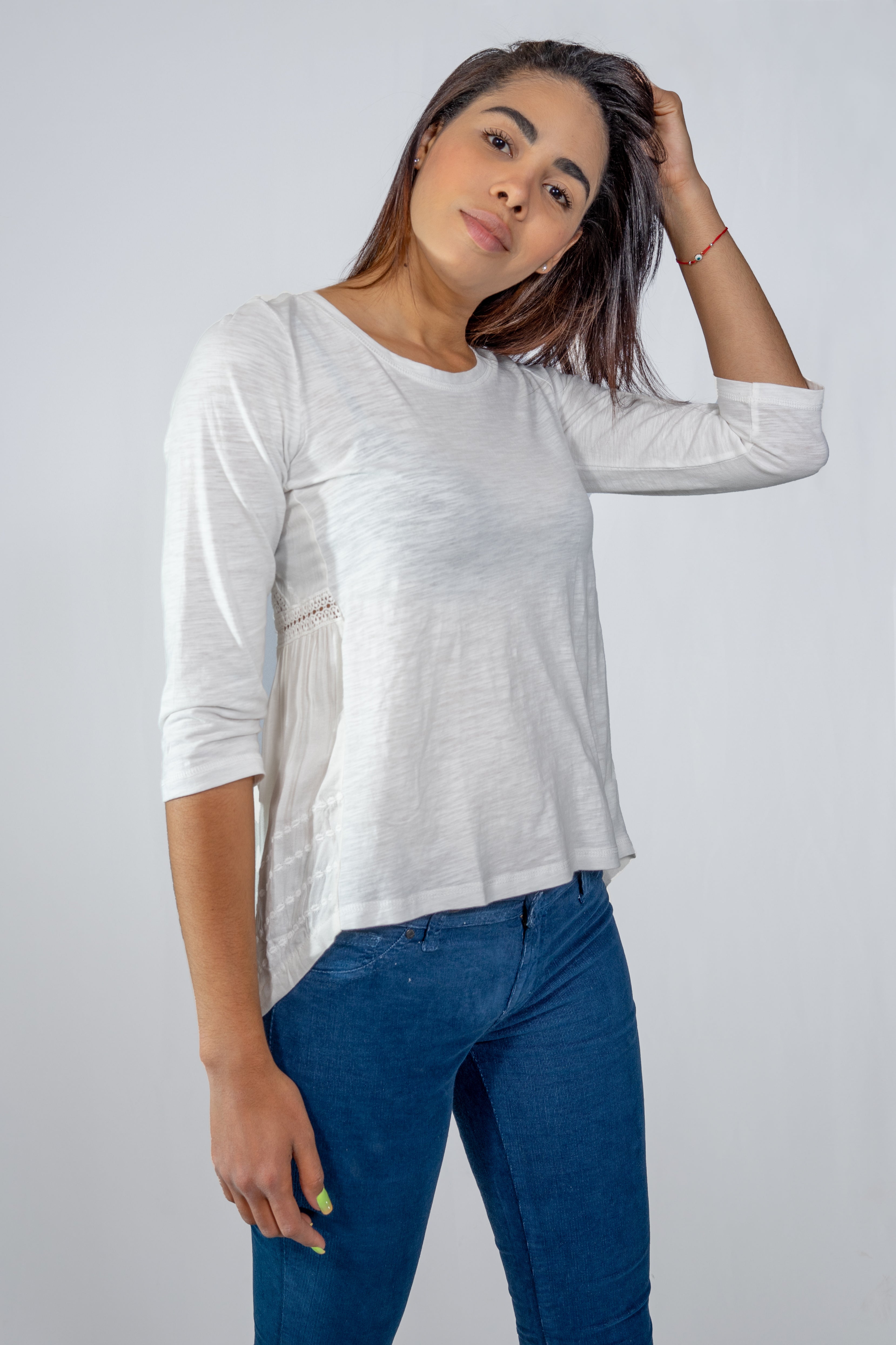 Polera Rapsodia Roselli Blanco