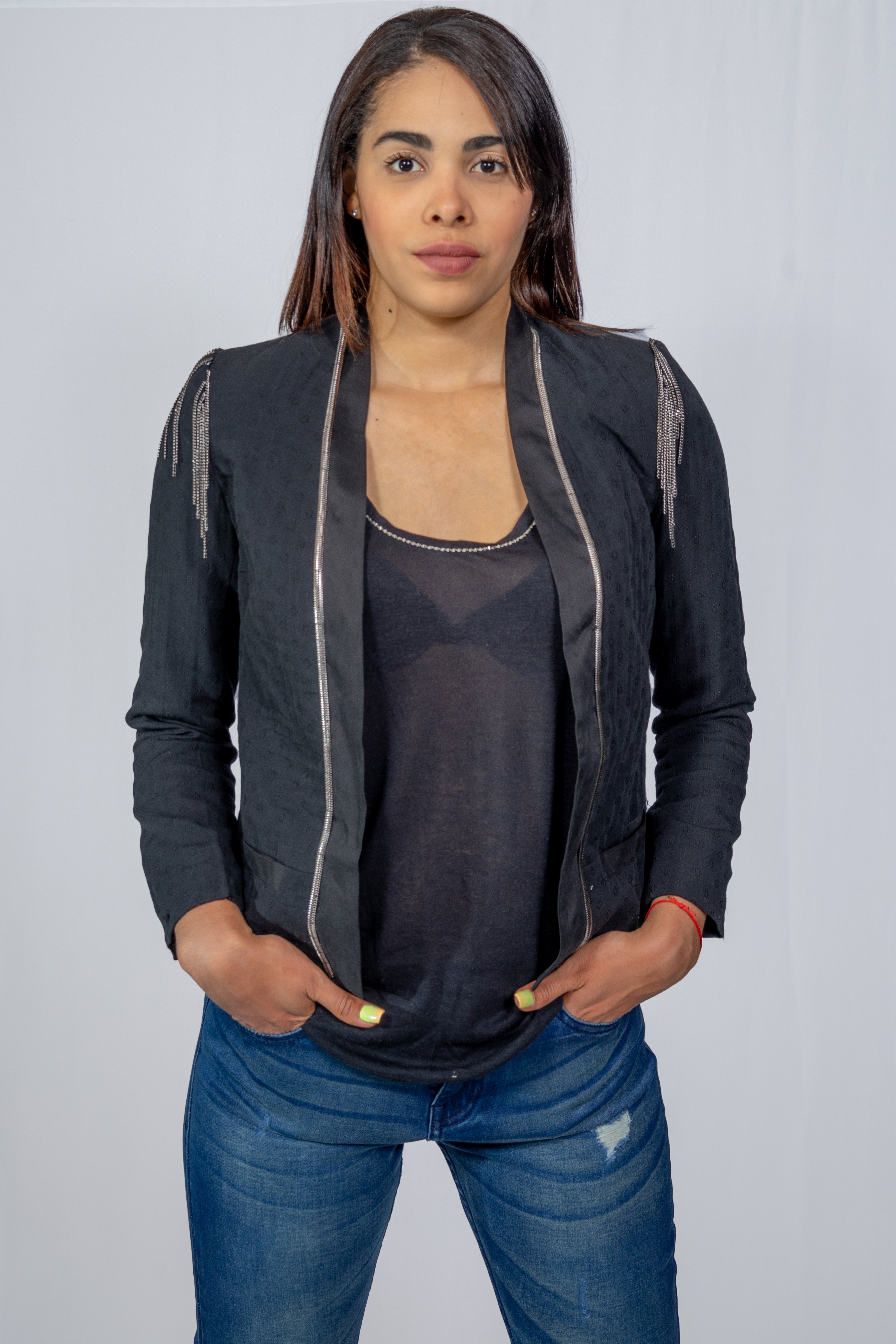 Chaqueta Rapsodia Lincoln Negro