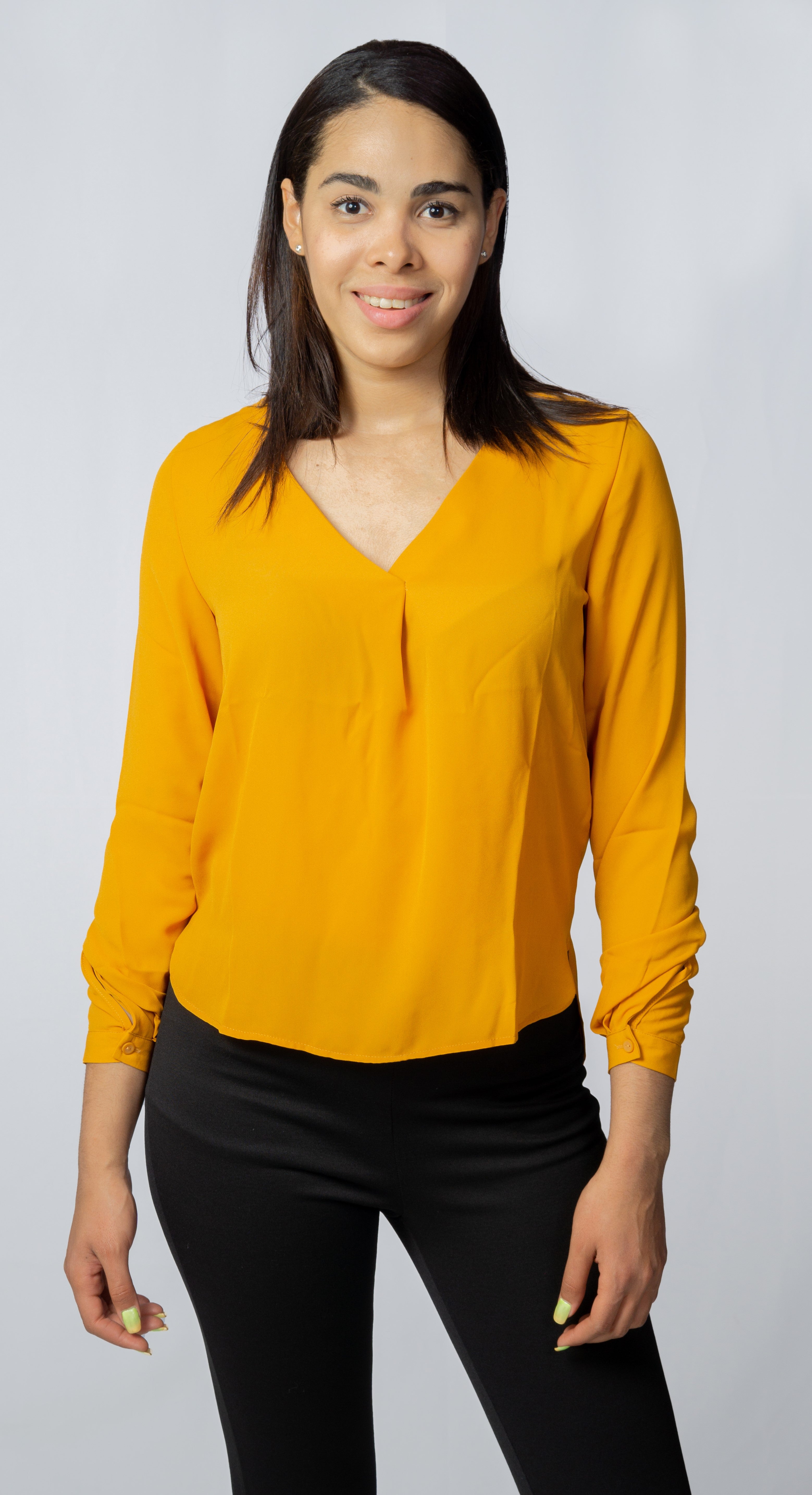 Camisa Jacqueline De Yonglillian L/S Hi-Low
