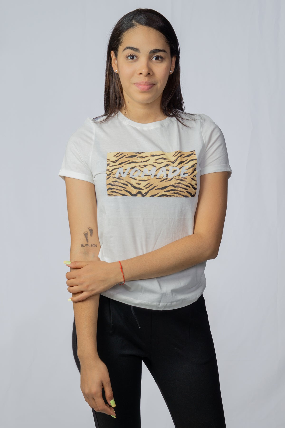 Polera Vero Moda Vmiconic shirt s/s Blanco T-Shirt