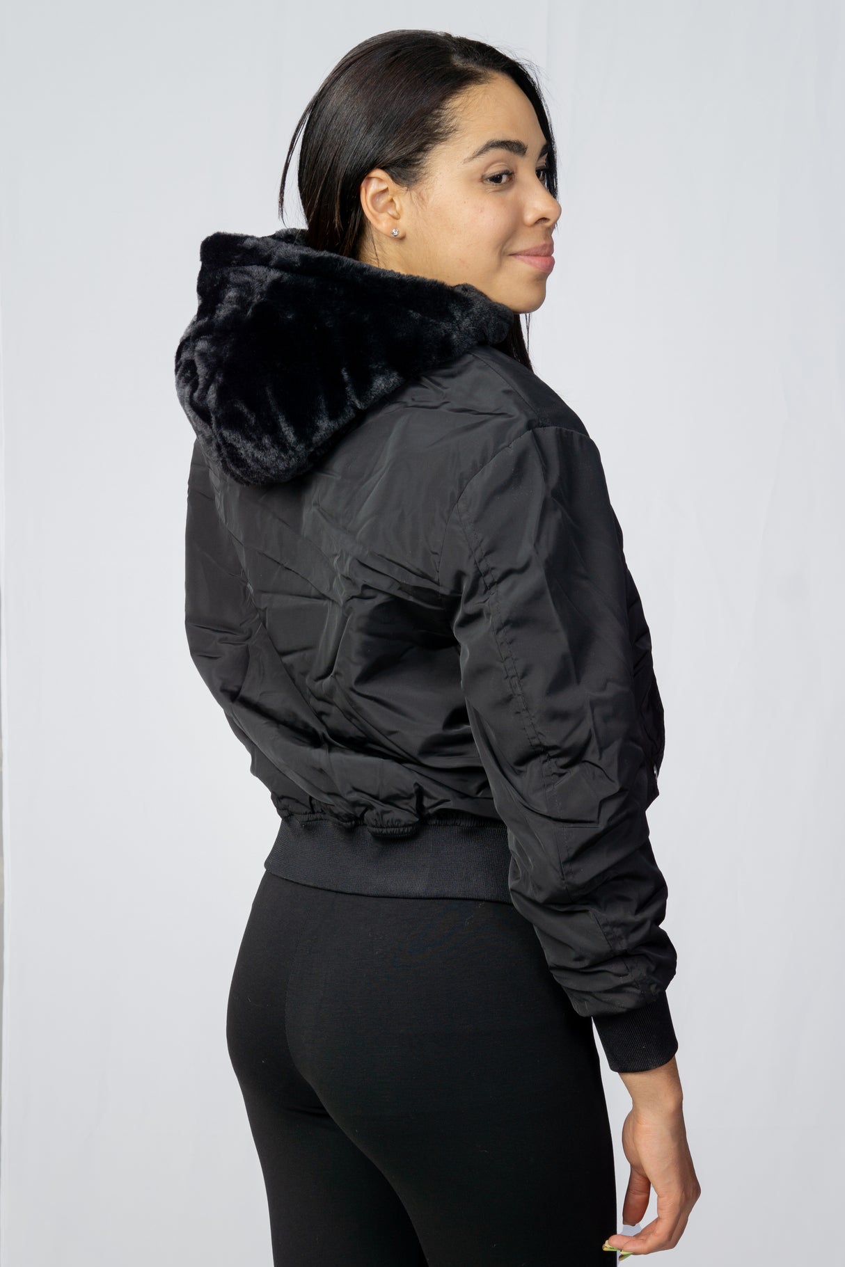 Chaqueta Jacqueline Jdykacy Reversible Negro