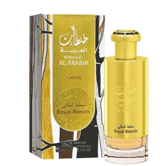 Khaltat Al Arabia Royal Blends 100Ml Edp Unisex Lattafa Perfume- Inspirado en PULP BYREDO