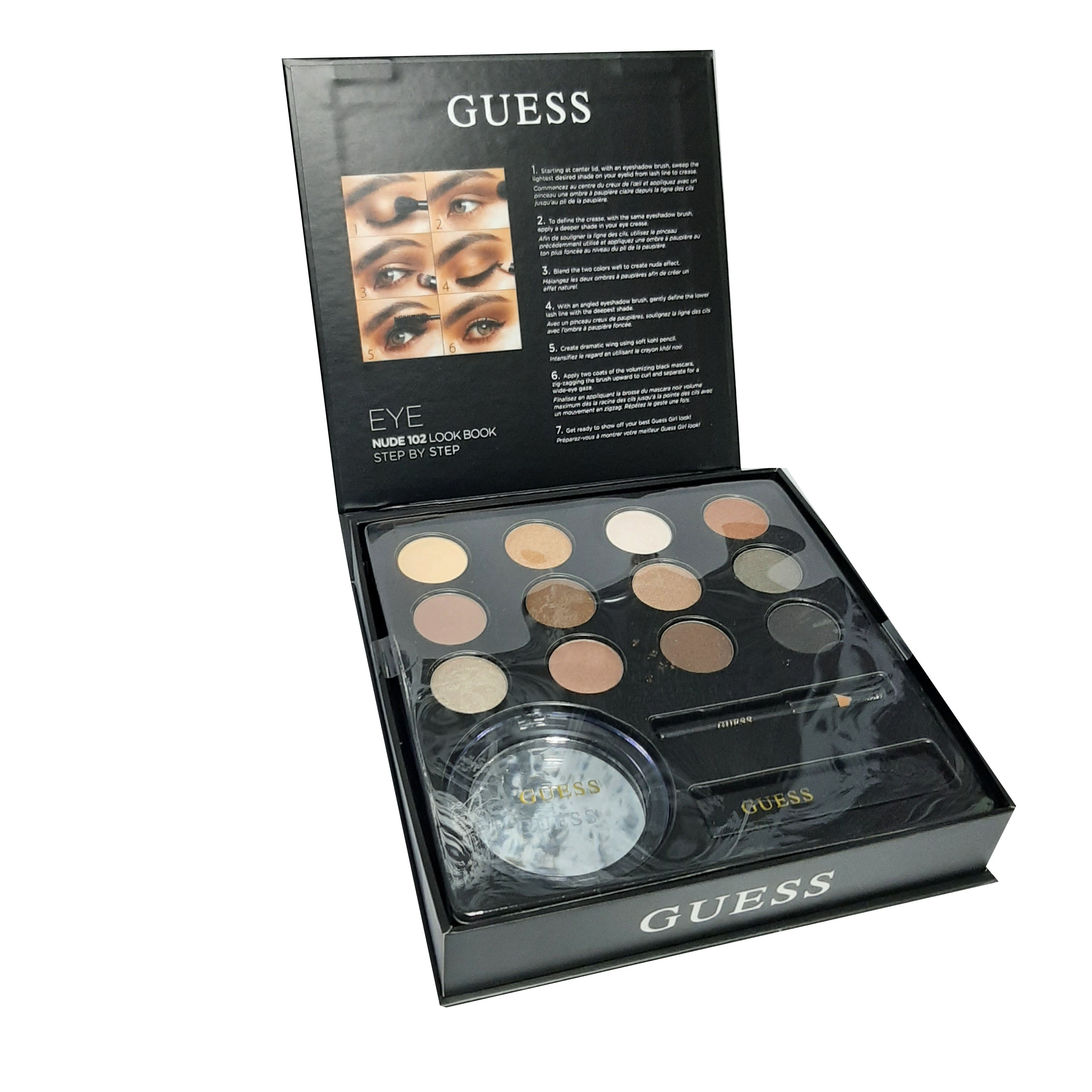 Estuche Guess Nude 102 Ojos (Mascara+Eye Linner+Eyeshadow)
