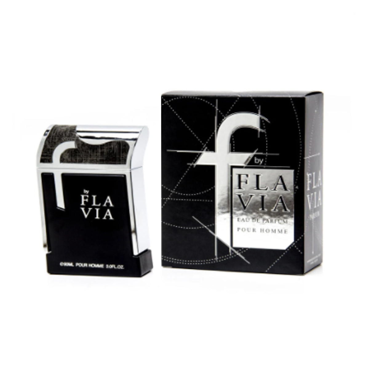 Flavia F Black Pour Homme Edp 90ml Hombre