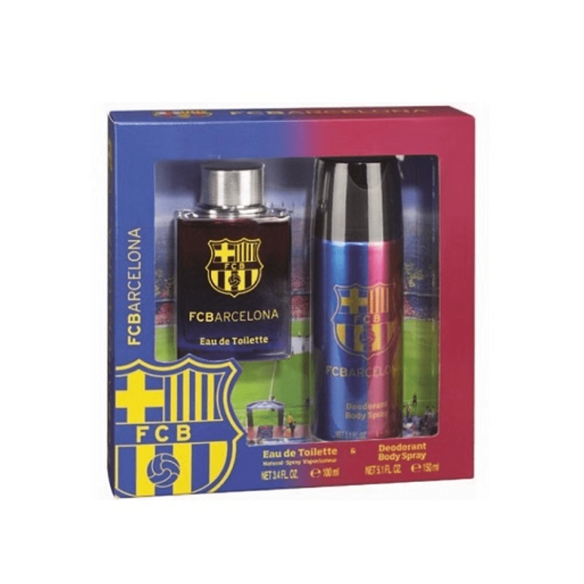 Estuche Fc Barcelona Edt 100Ml+Deo 150Ml Hombre
