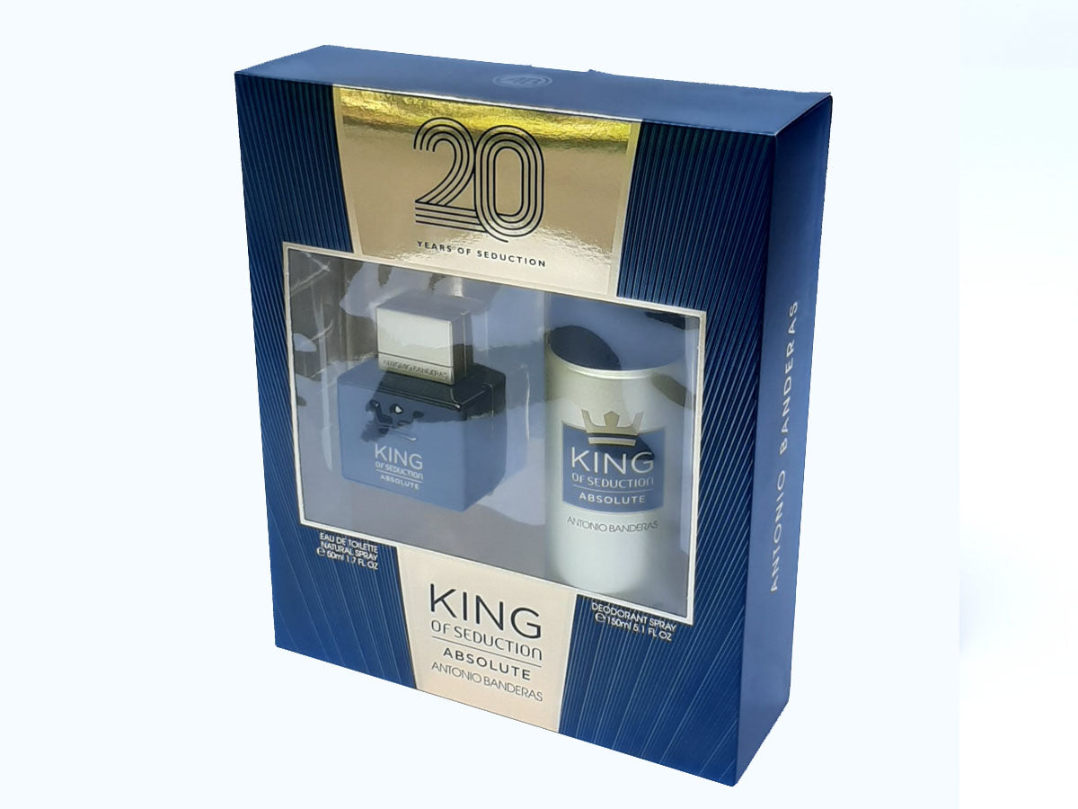 Estuche King Of Seduction Absolute 50ml Edt + Deo 150ml