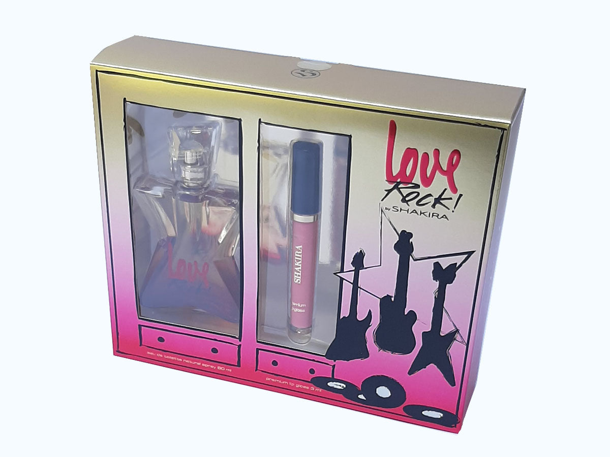 ESTUCHE LOVE ROCK EDT 80ML + LIP GLOSS 3ML