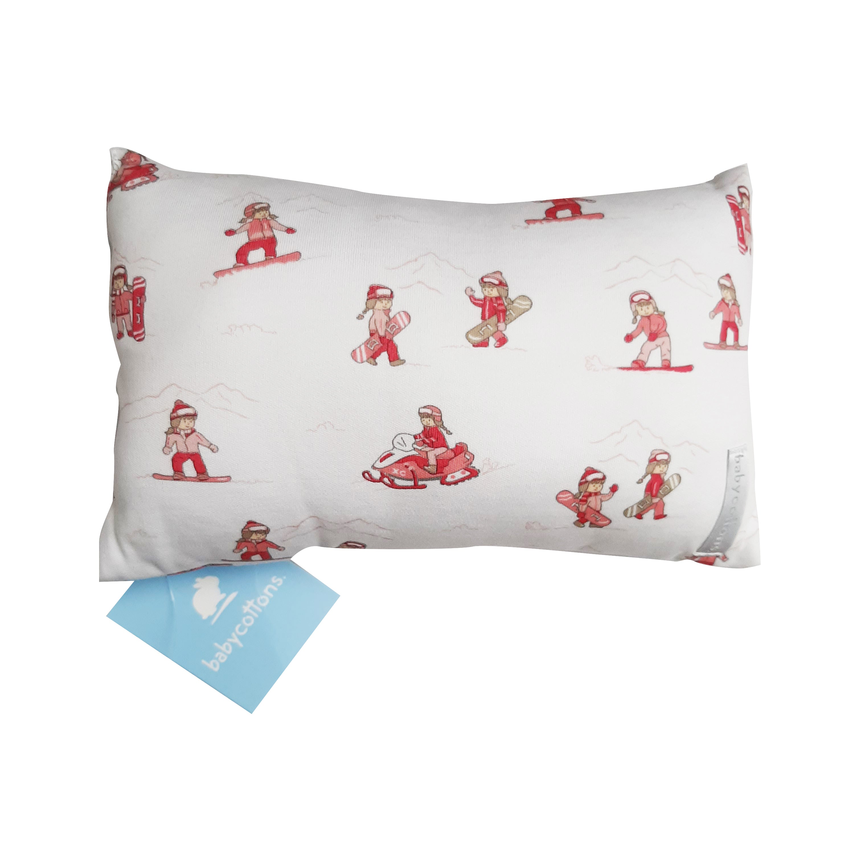 Almohadita Babycottons Aspen Rosa