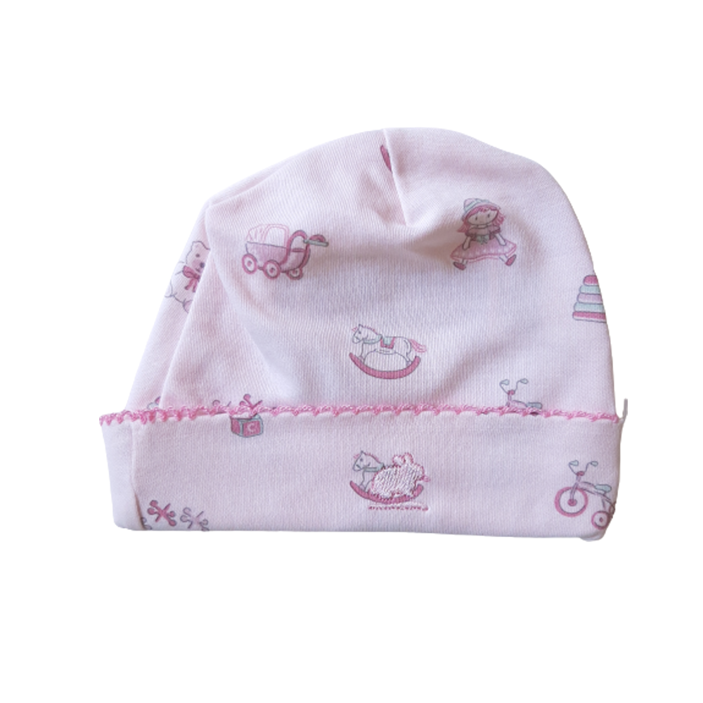 Gorro Babycottons Basic Playtime Rosa