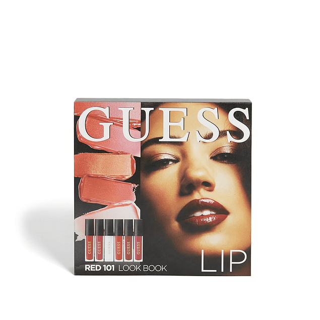 ESTUCHE GUESS RED 101 DE 6 LABIALES