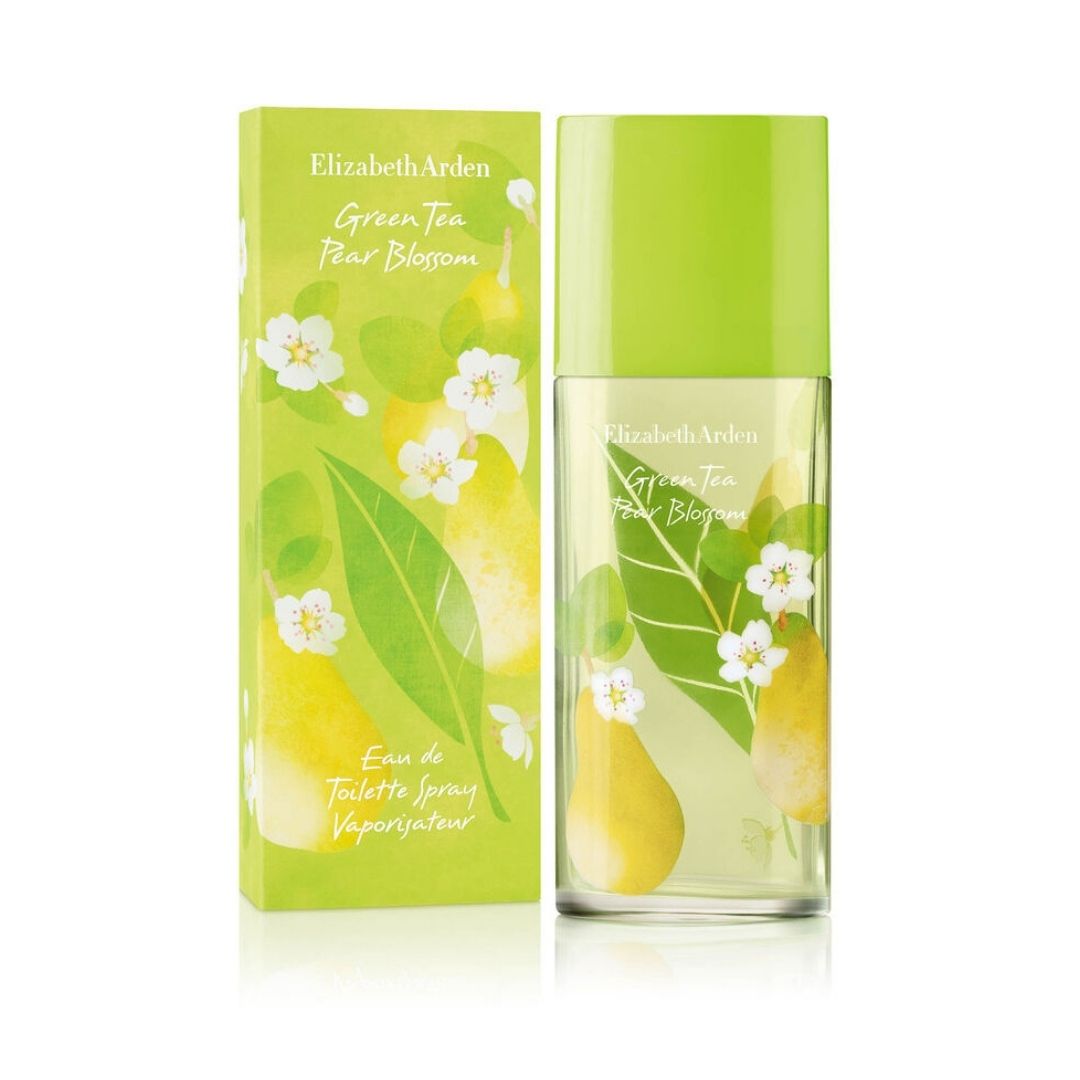 Green Tea Pear Blossom Elizabeth Arden Edt 100Ml Mujer