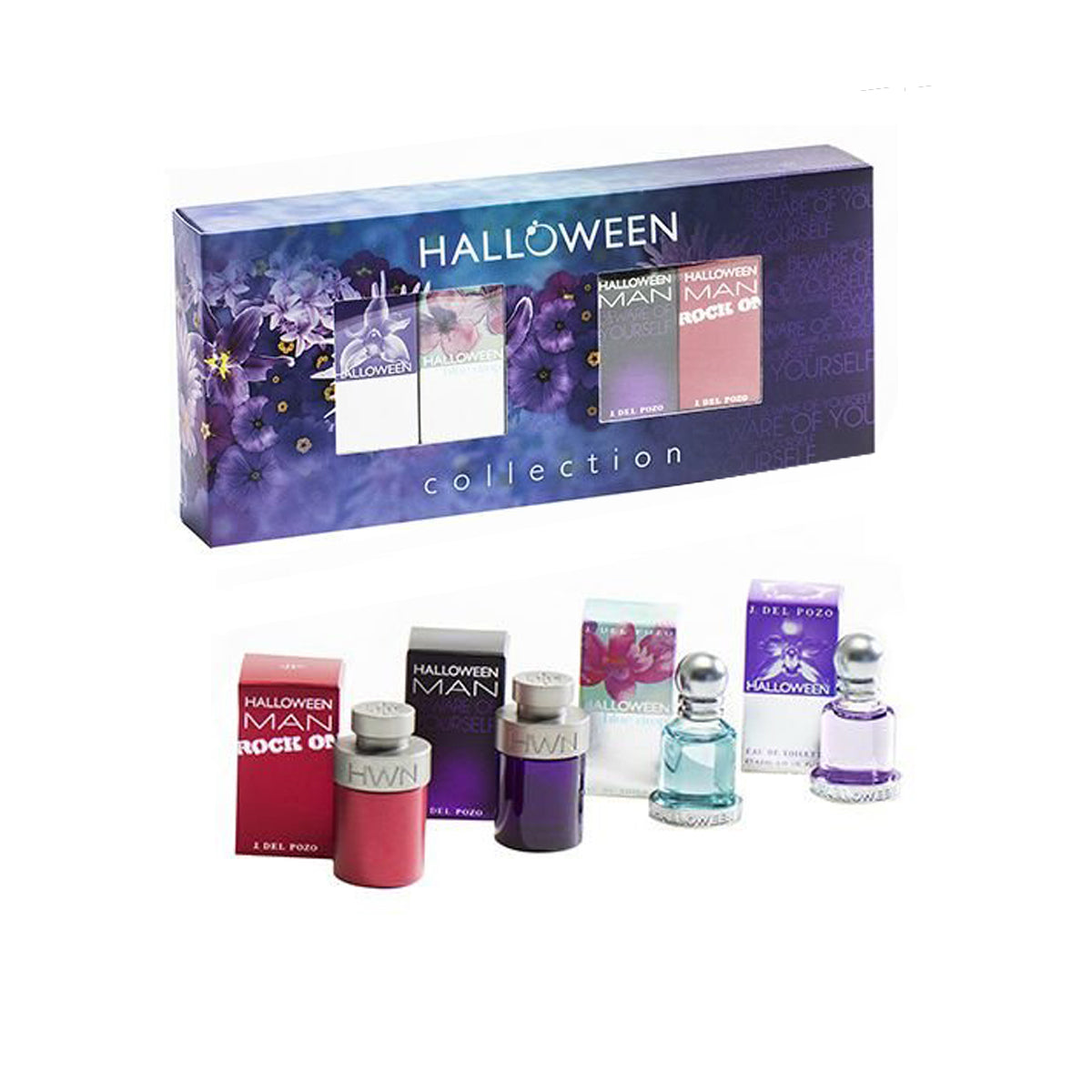 Set Unisex Halloween Collection Edt 2 x 4.5 ml +2 x 4 ml