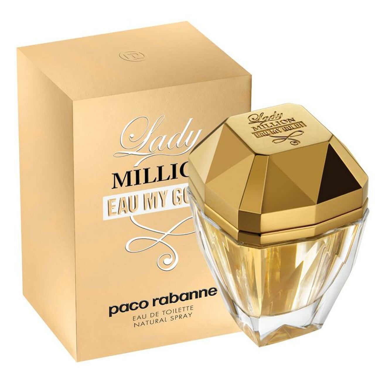 Lady Million Eau My Gold 50ml Edt Mujer