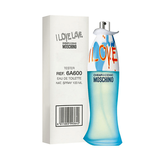 I Love Love Moschino Edt 100Ml Mujer Tester
