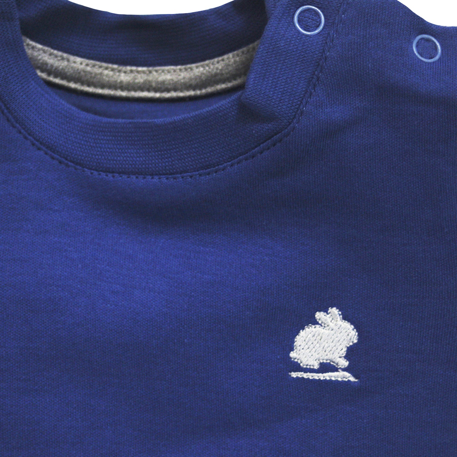 Body Babycottons T-shirt ML Pima Azul Paris