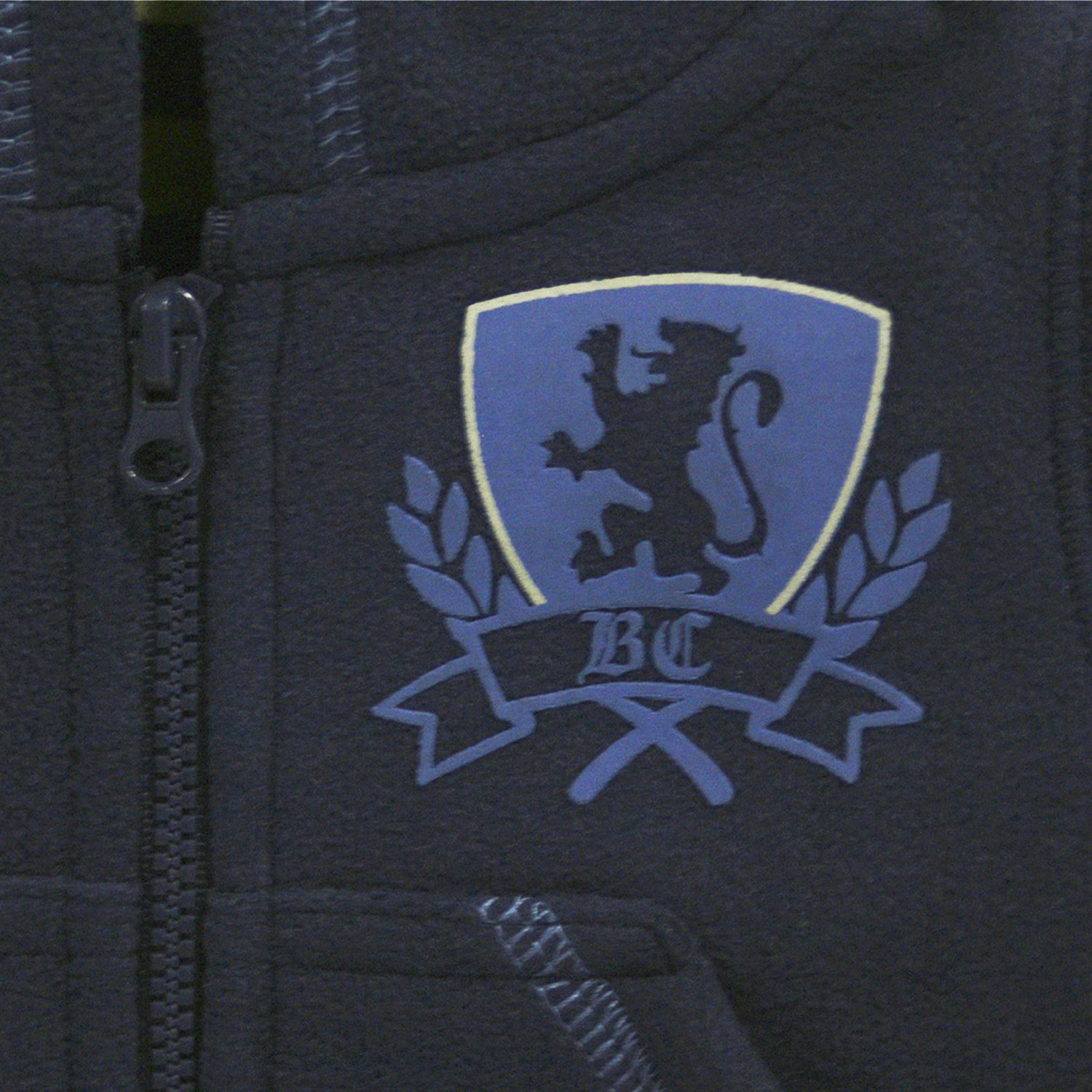 Canguro Babycottons Roger C/Capucha Polar Azul