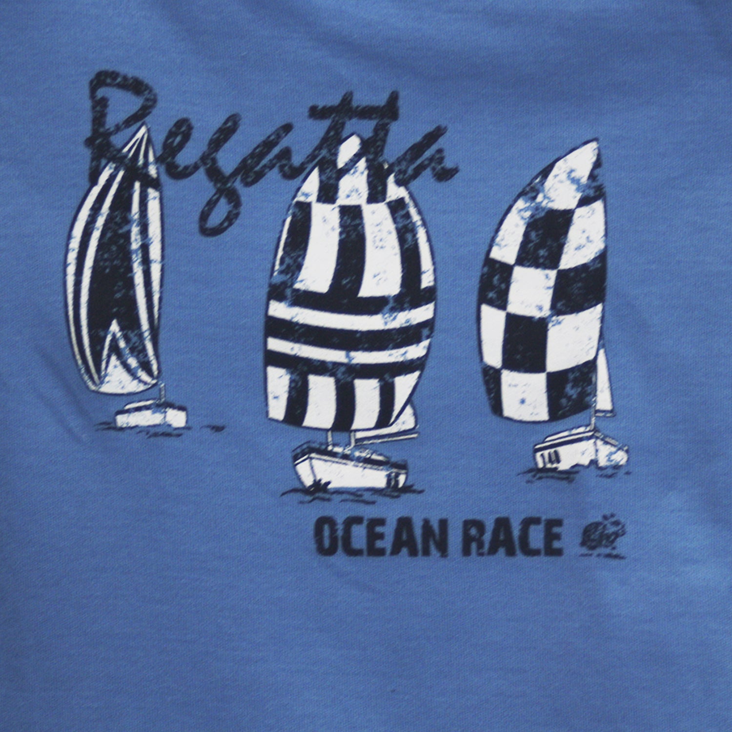 Body Babycottons T-Shirt Mc Regatta C/Est. Azulino