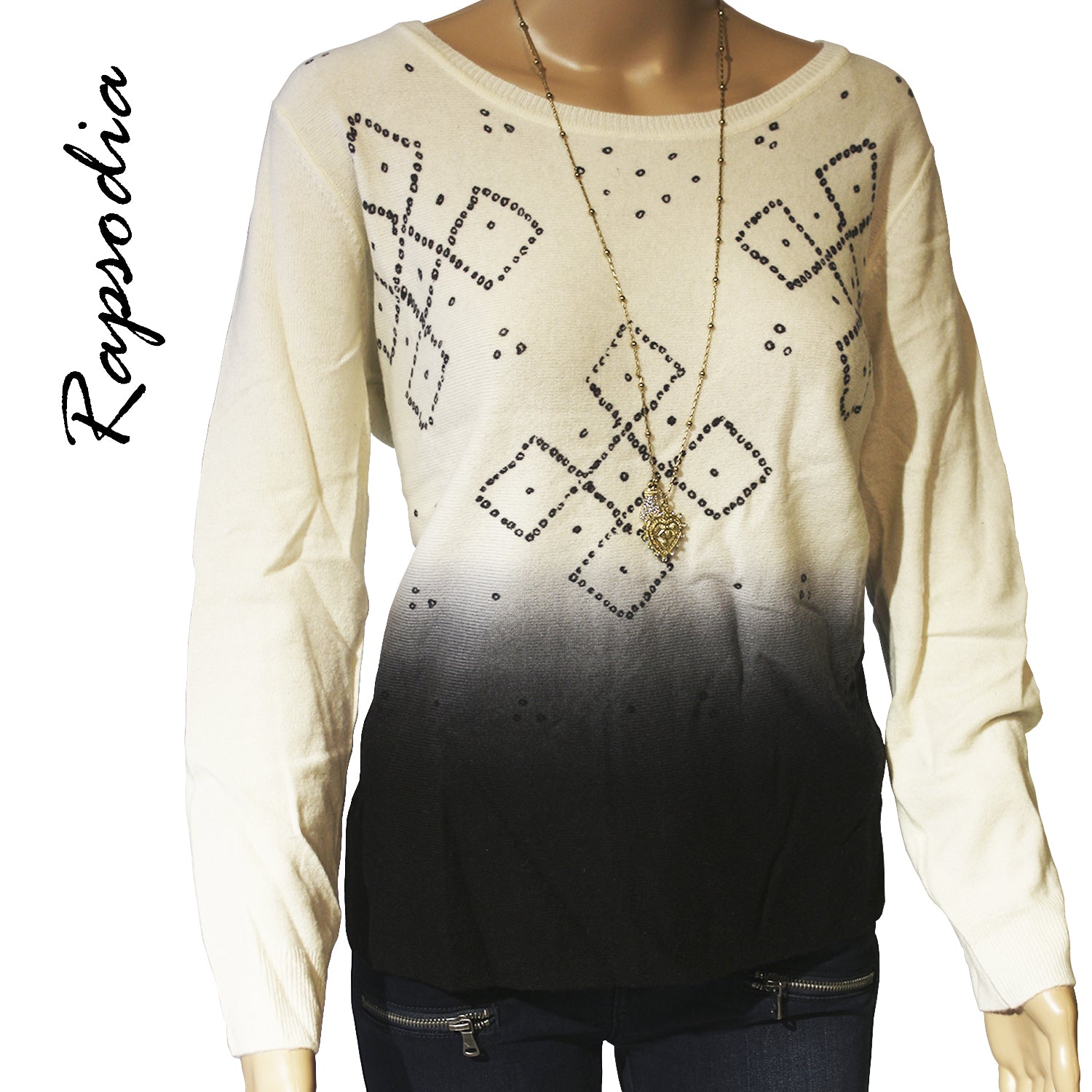 Sweater Rapsodia Ghana Negro