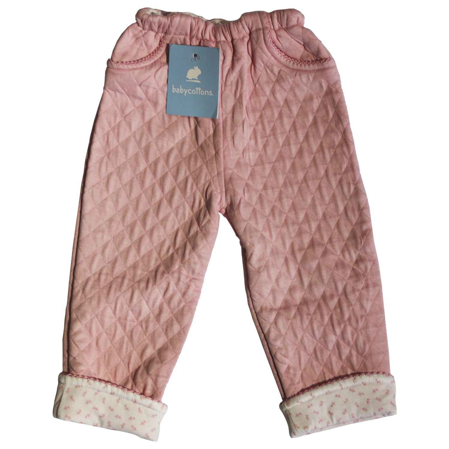 Pantalon Babycottons Reversible Polar Rosa