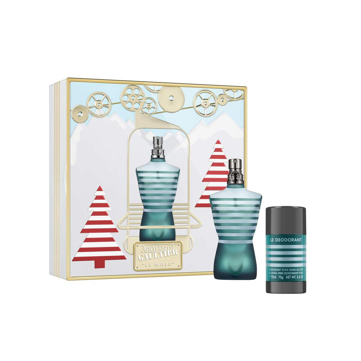 Estuche JPG Le Male Edt 125ml+75ml S/G Hombre