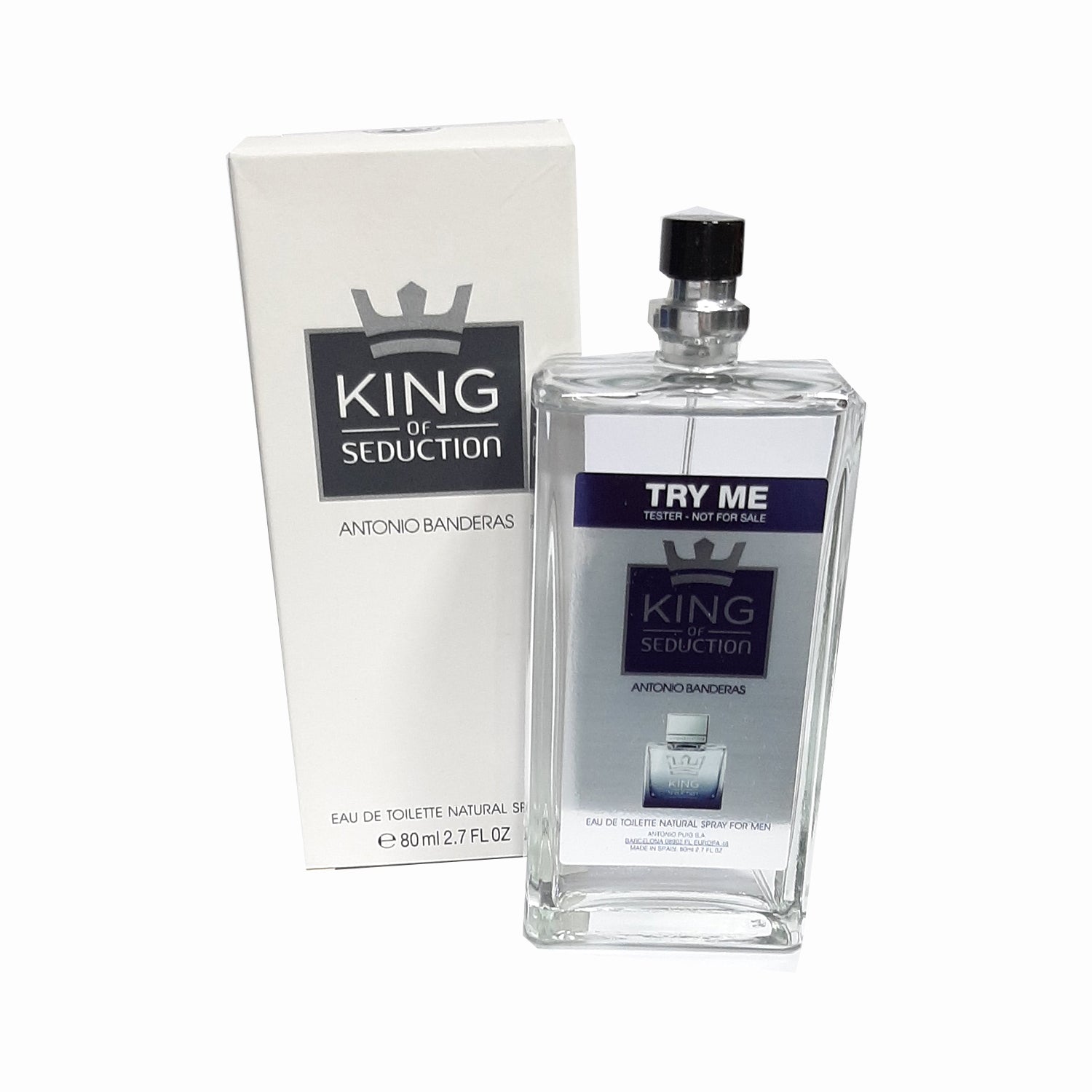 King Of Seduction Tester Edt 80ml Hombre