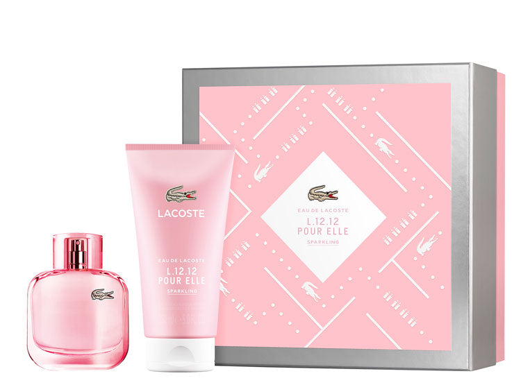Estuche Lacoste L.12.12 Pour Elle Sparkling Edt 90ml+150mlsg
