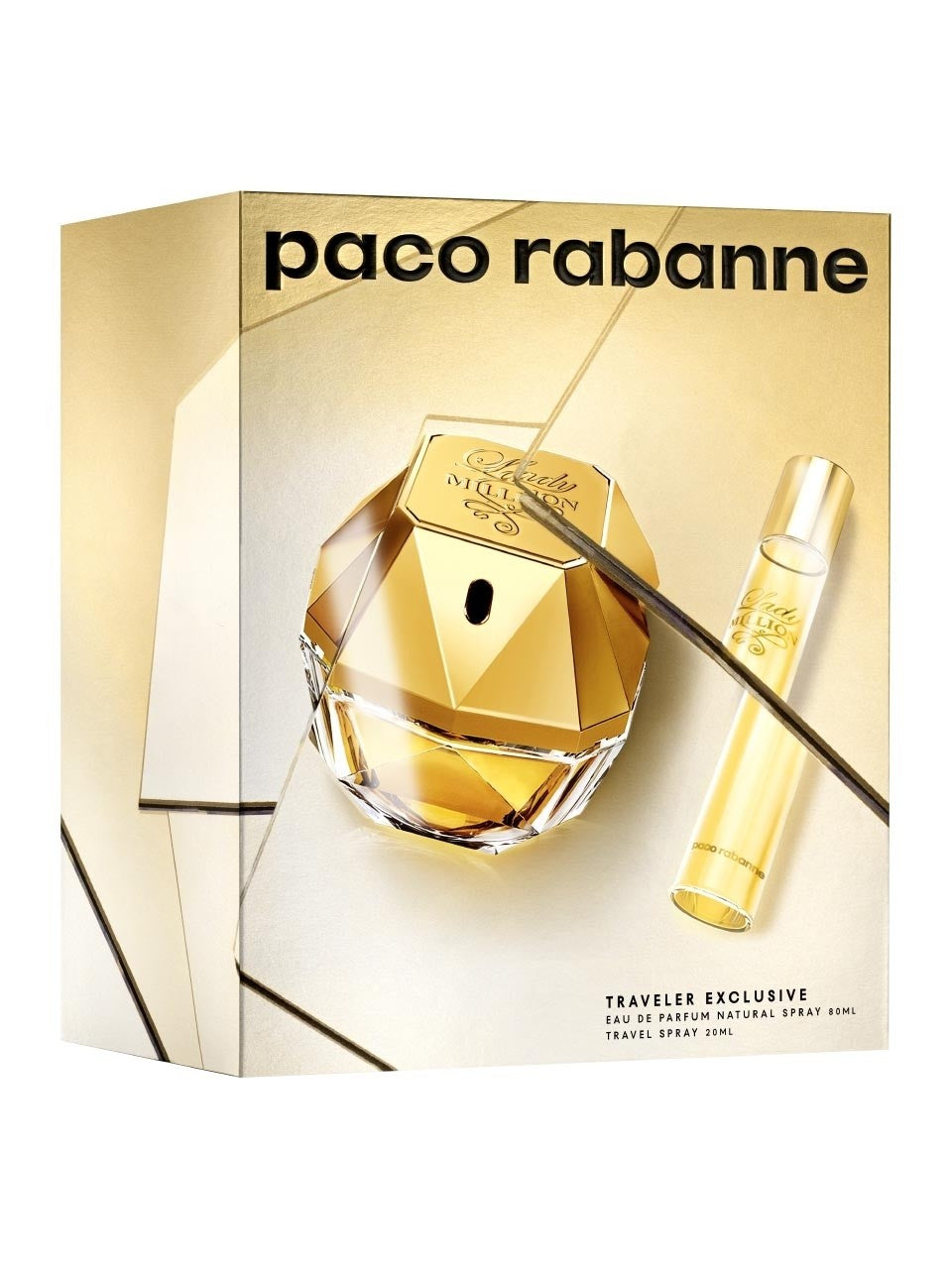Estuche Lady Million Edp 80ml+20ml Mujer