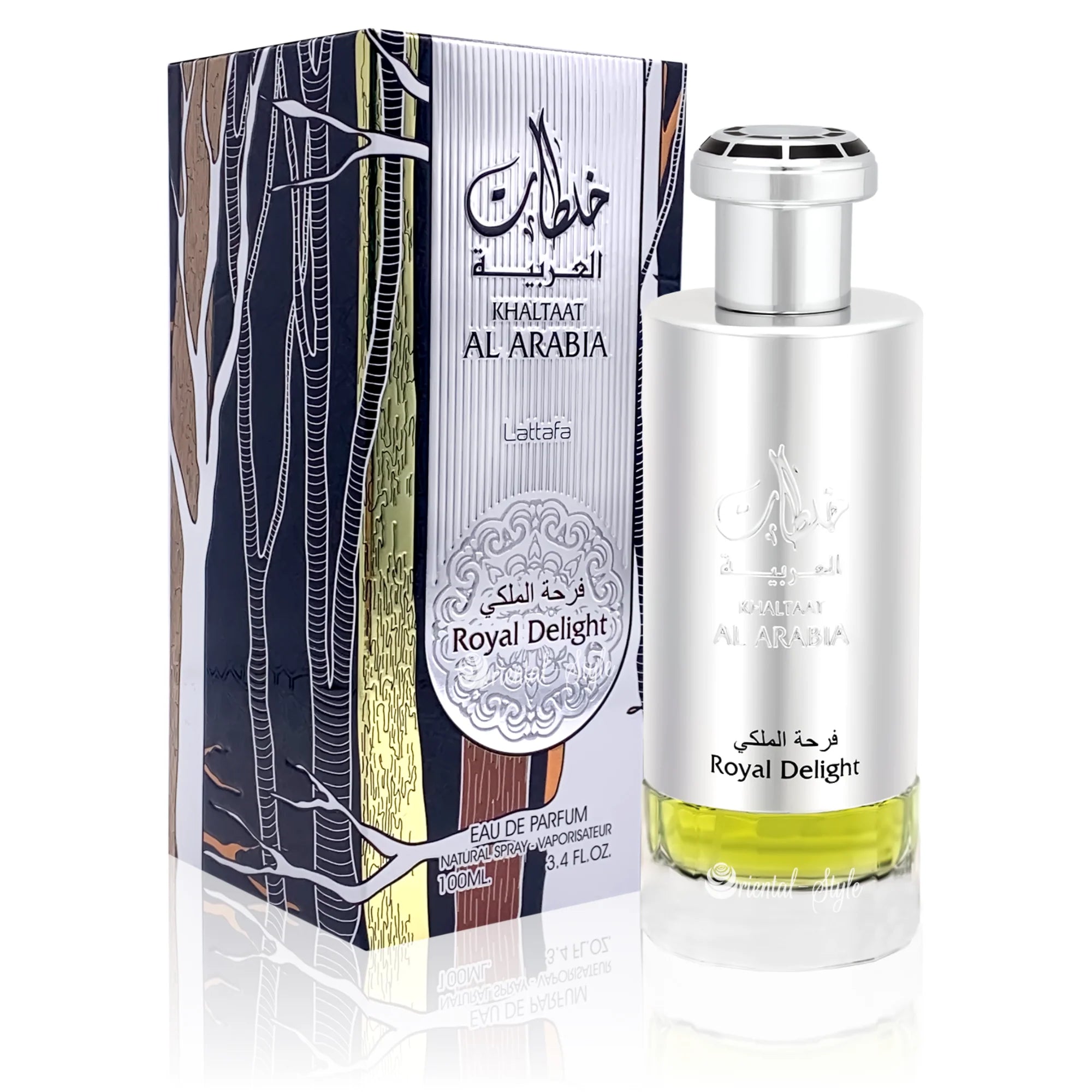 Khaltat Al Arabia Royal Delight 100Ml Edp Unisex Lattafa Perfume- Inspirado en Percival Parfums de Marly