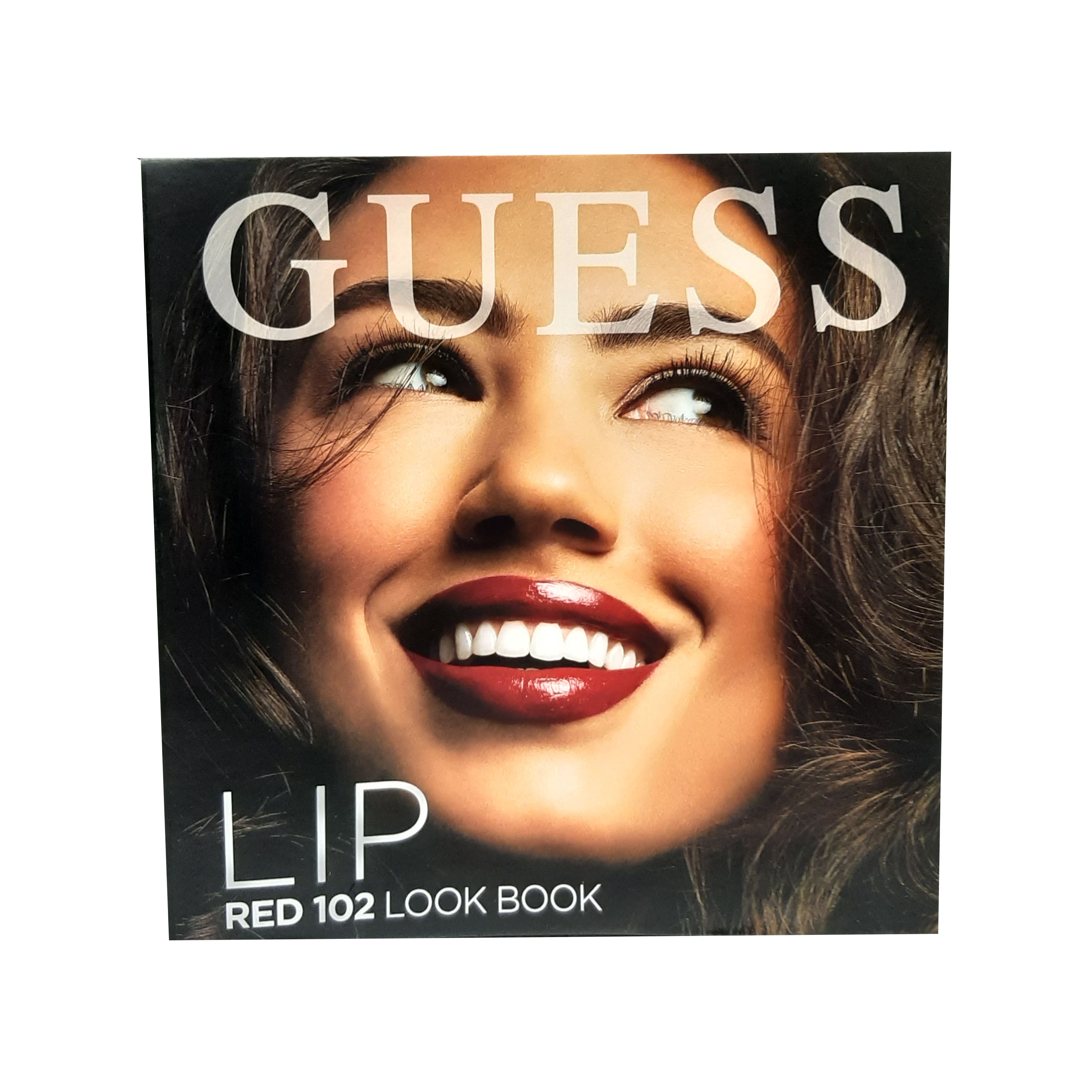 Estuche Guess Red 102 Labios (3 Lipstick + 3 Lipgloss)