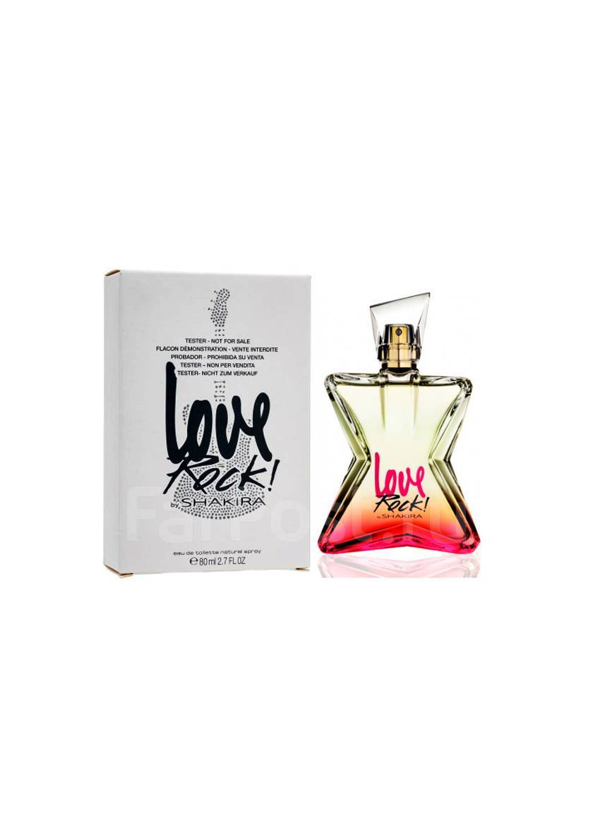 Love Rock Tester Edt 80ml Mujer