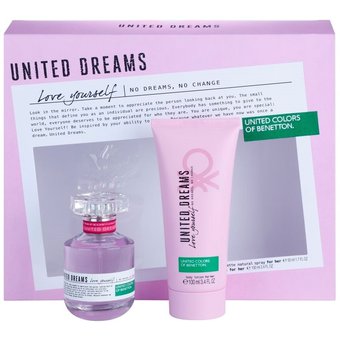 Estuche United Dreams Love Yourself Edt 80 Ml Mujer Benetton
